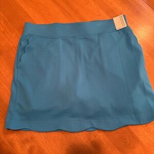 Pebble Beach Blue Athletic Skort
